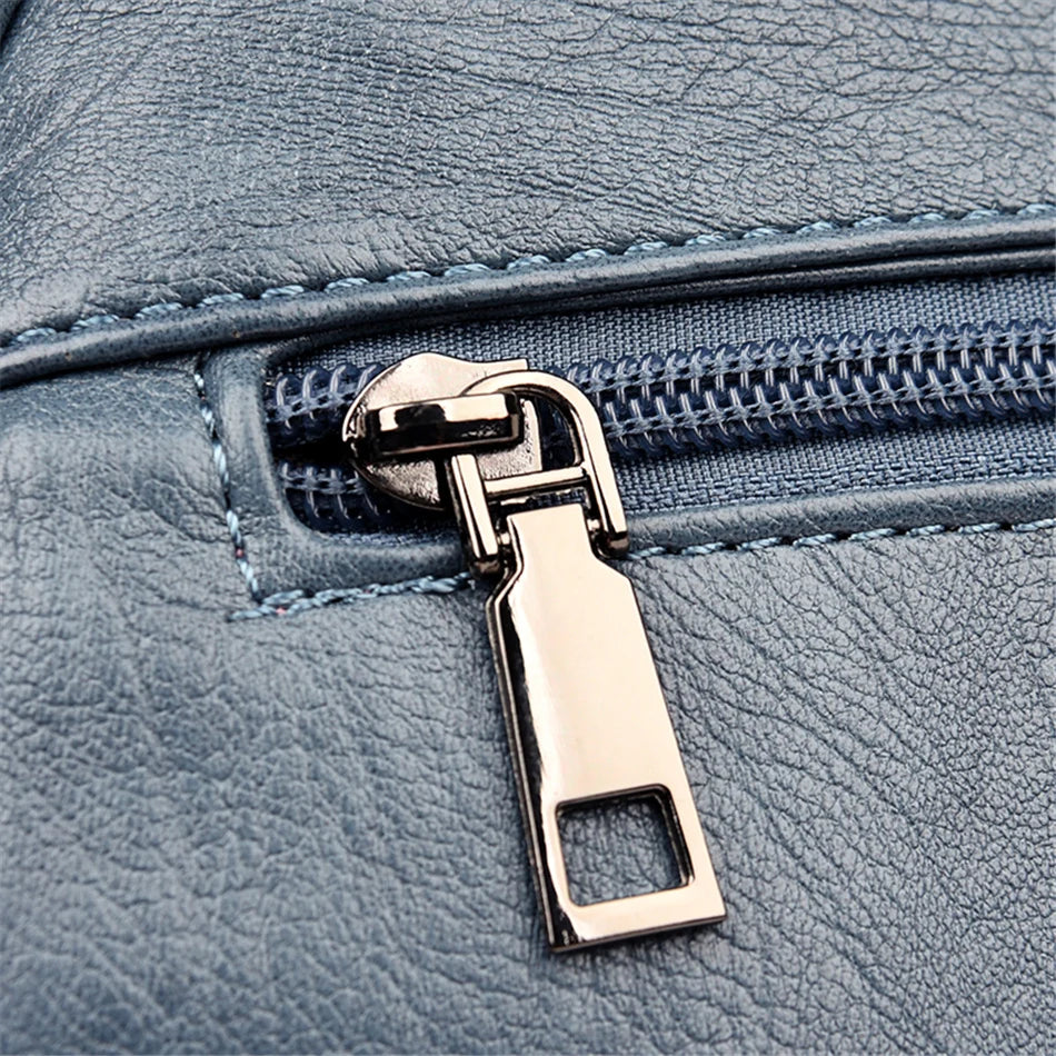 Elegant PU Leather Backpack