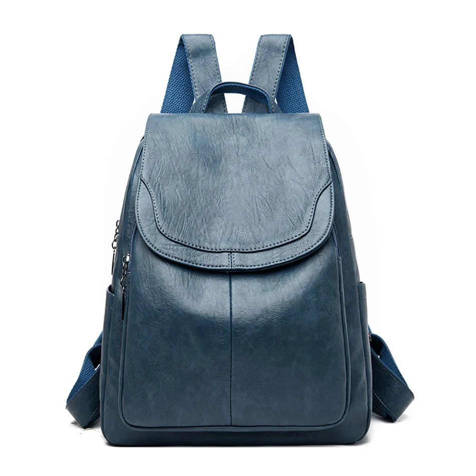 Elegant PU Leather Backpack