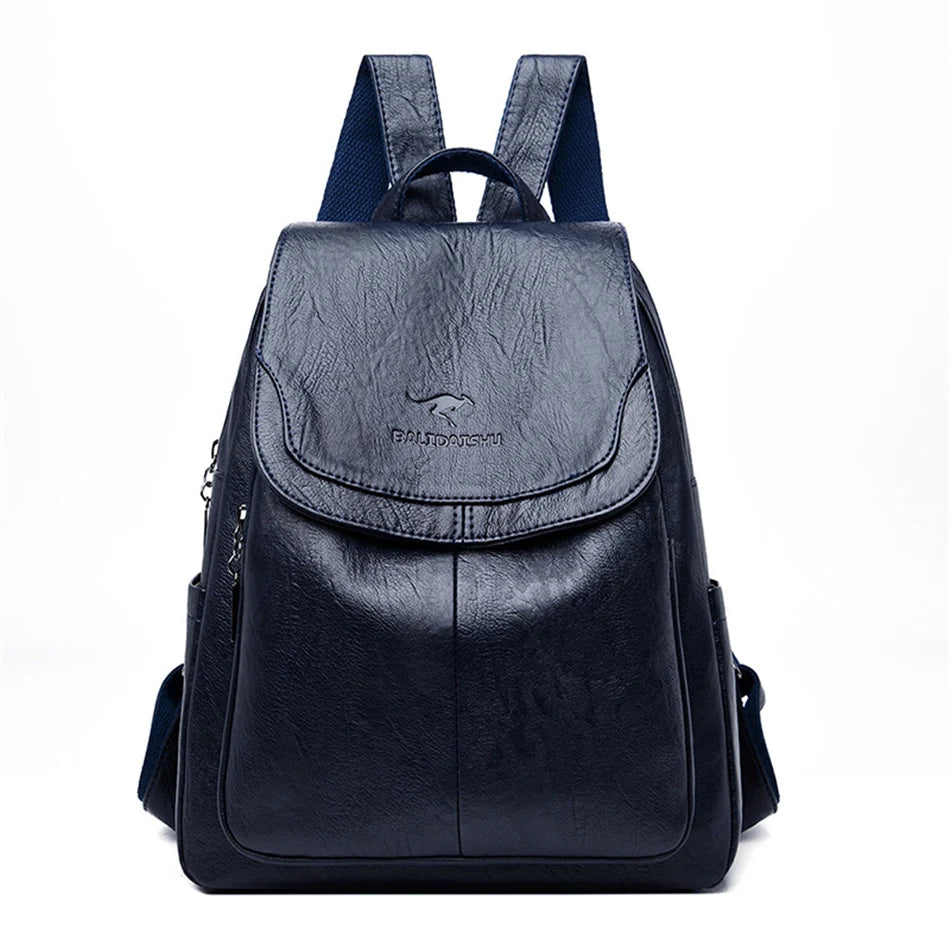 Elegant PU Leather Backpack