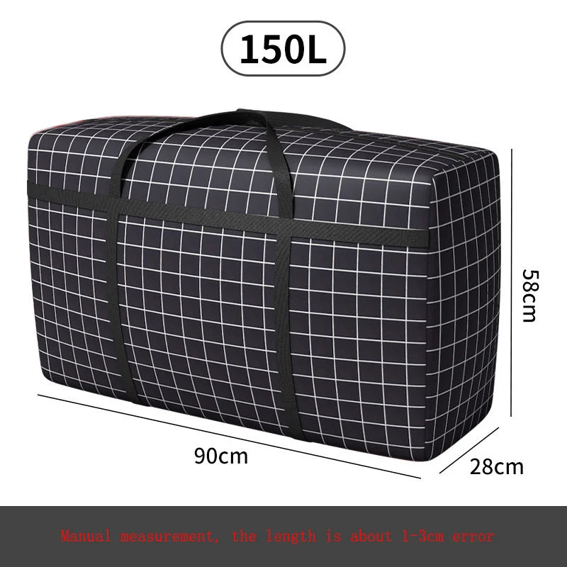 Waterproof Foldable Travel Duffle Bag – Thickened Large Capacity