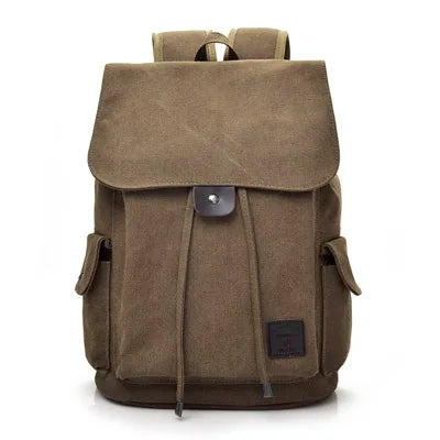 High-Quality Canvas Backpack – Large Travel Shoulder Bag