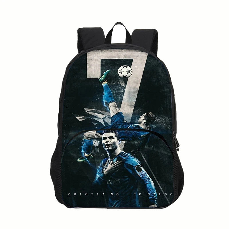 Ronaldo Kids Backpack – CR7 Football Star School Bag