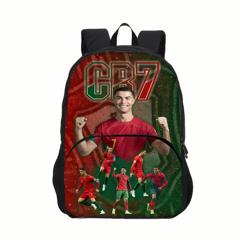 Ronaldo Kids Backpack – CR7 Football Star School Bag