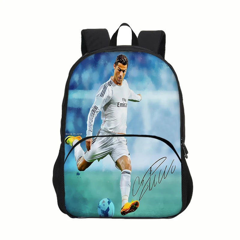 Ronaldo Kids Backpack – CR7 Football Star School Bag