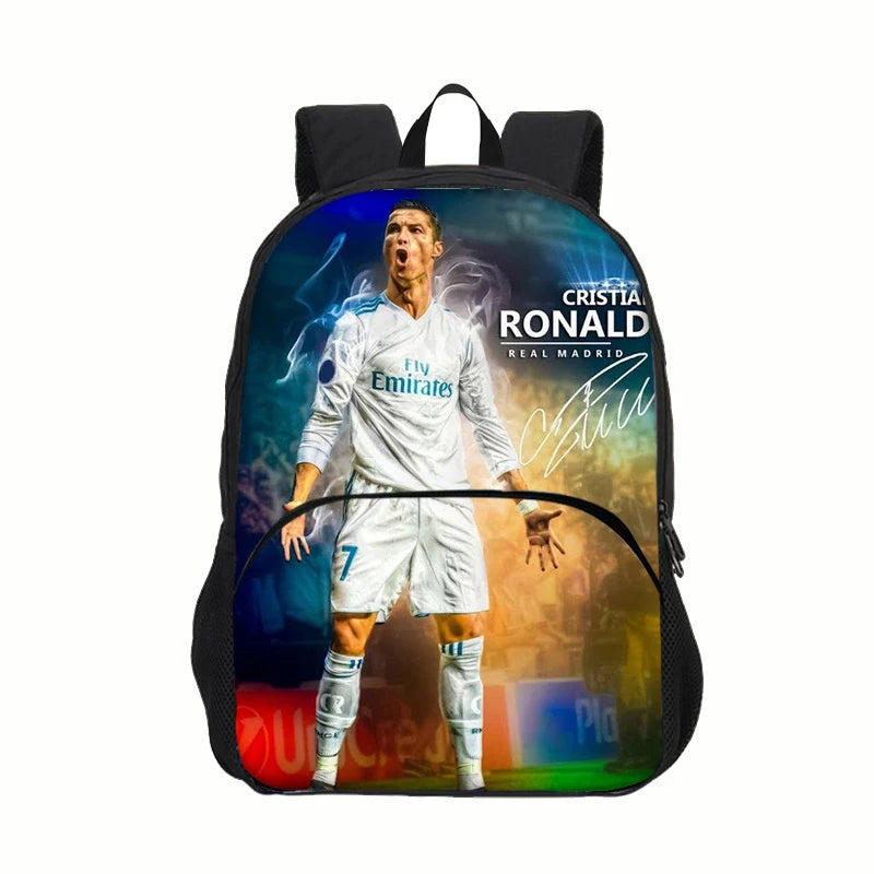 Ronaldo Kids Backpack – CR7 Football Star School Bag