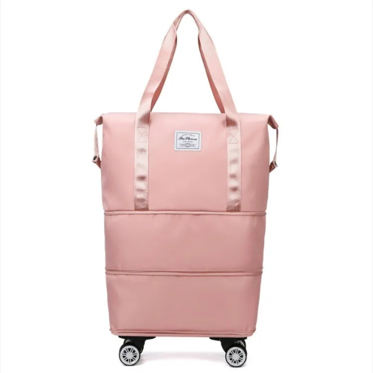 Universal Wheel Duffel Bag – Adjustable & Portable