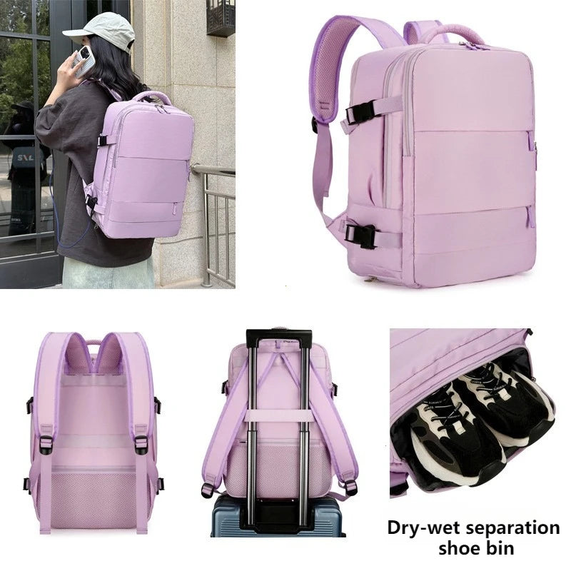 40x30x20 Cabin Backpack – Lightweight Travel Laptop Bag for Men & Women