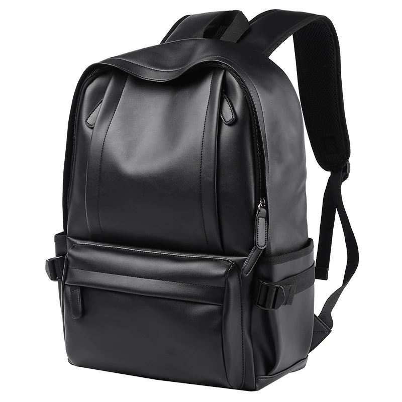Stylish Leather Laptop Backpack