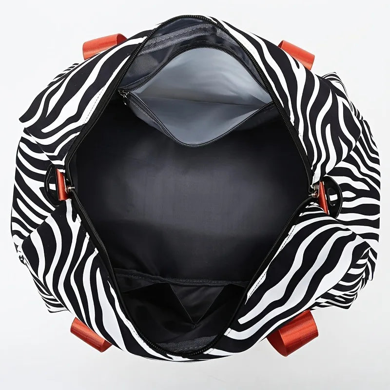 Trendy Pattern Sports & Travel Duffle Bag