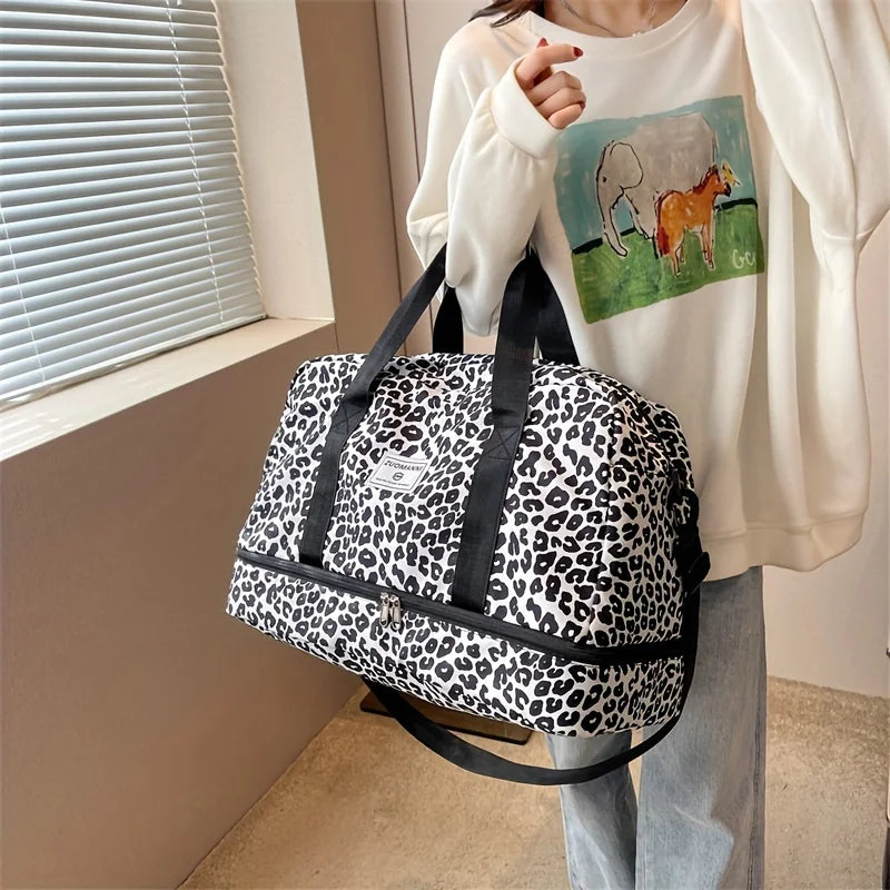 Trendy Pattern Sports & Travel Duffle Bag