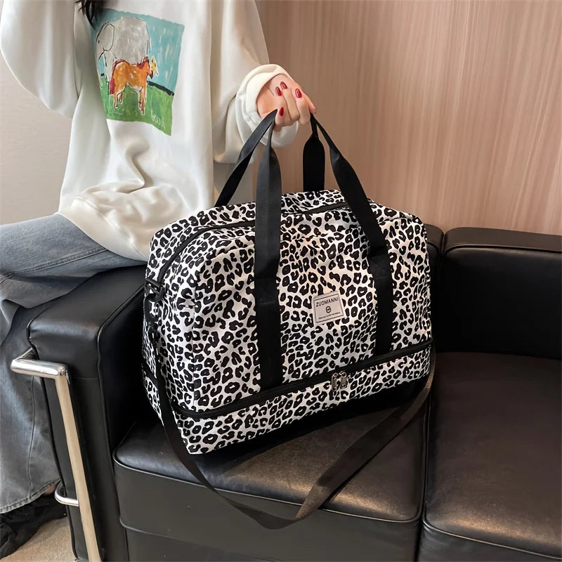 Trendy Pattern Sports & Travel Duffle Bag