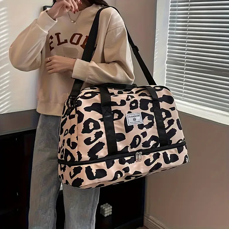 Trendy Pattern Sports & Travel Duffle Bag