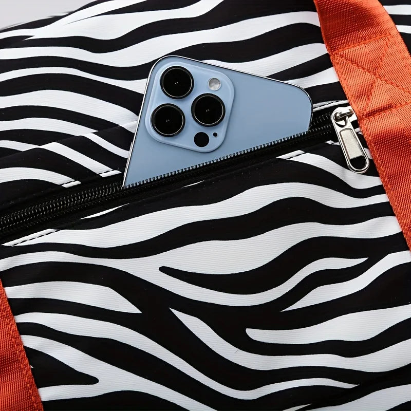 Trendy Pattern Sports & Travel Duffle Bag
