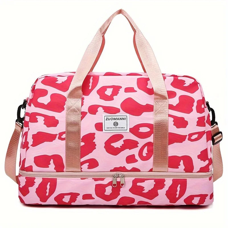 Trendy Pattern Sports & Travel Duffle Bag