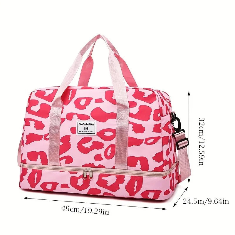 Trendy Pattern Sports & Travel Duffle Bag