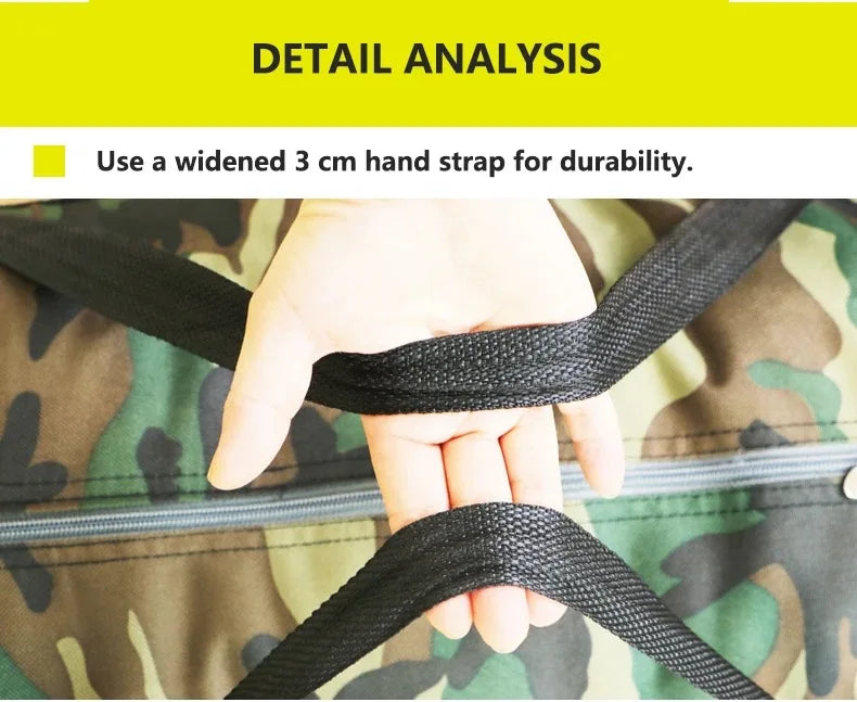 180L Camouflage Travel Bag