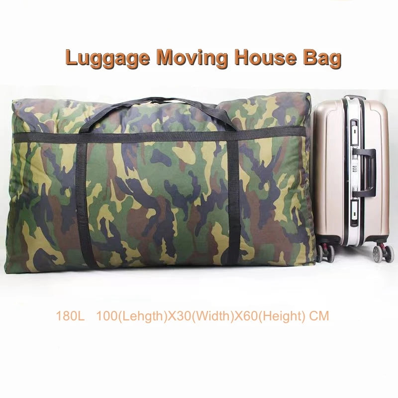 180L Camouflage Travel Bag