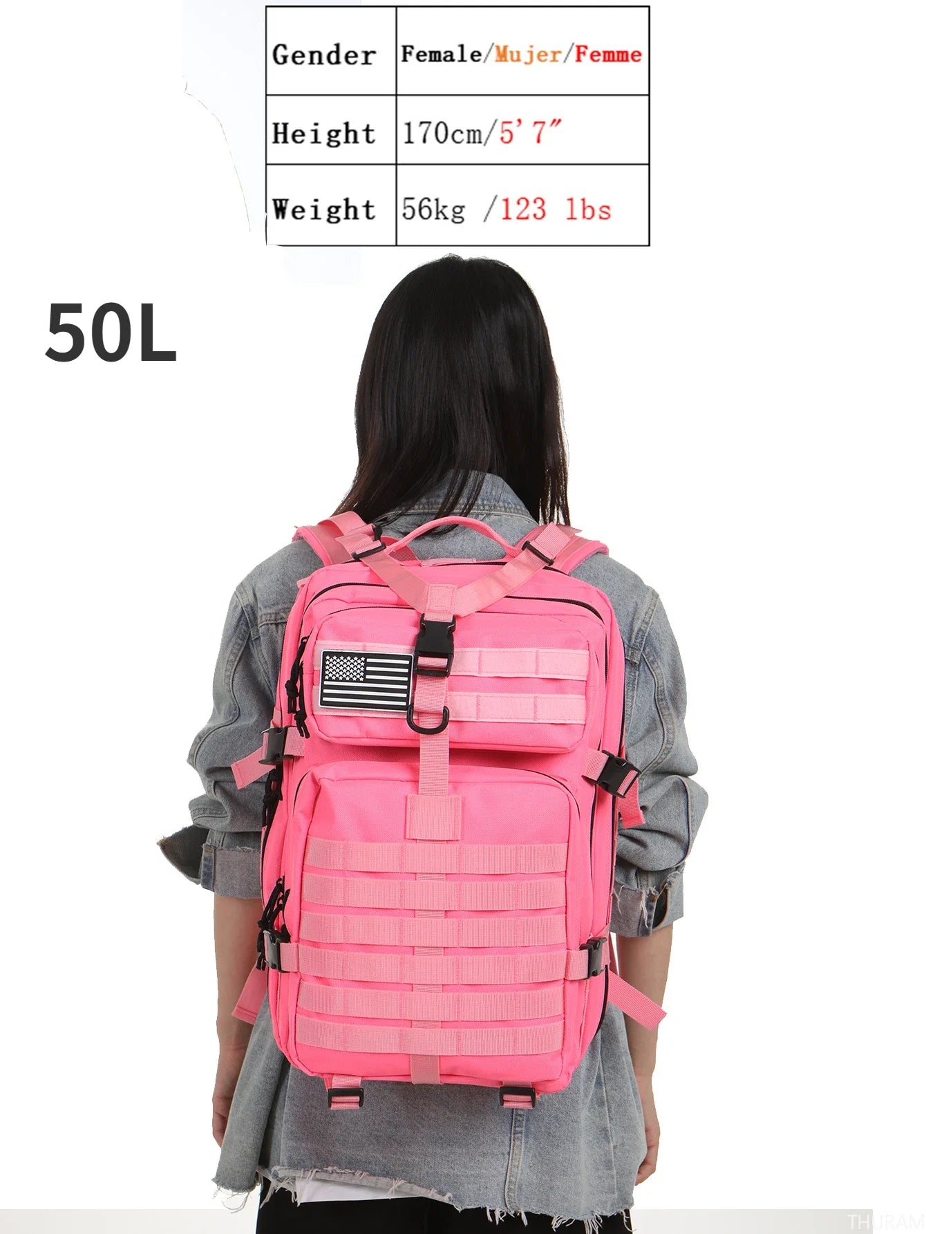 25L-50L Waterproof Tactical Backpack