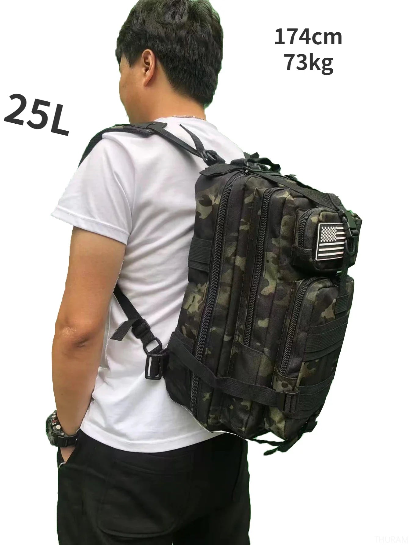 25L-50L Waterproof Tactical Backpack