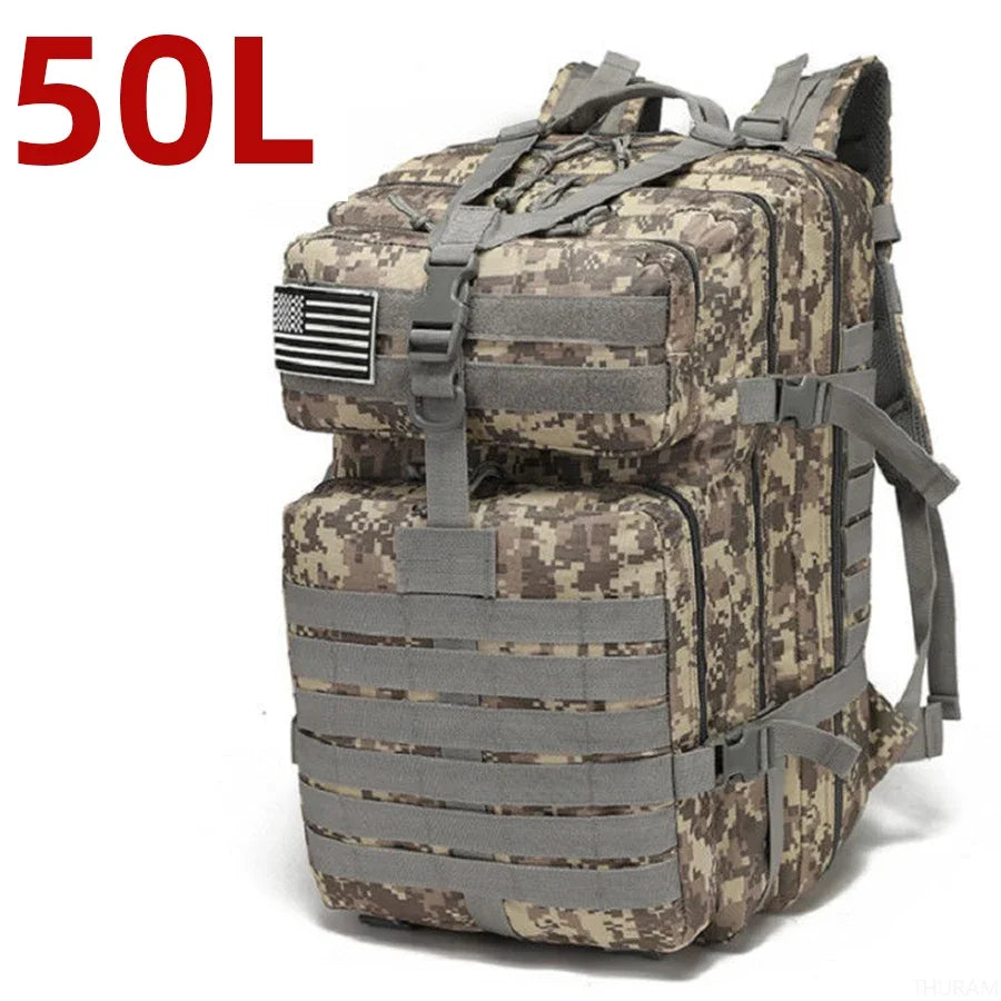 25L-50L Waterproof Tactical Backpack