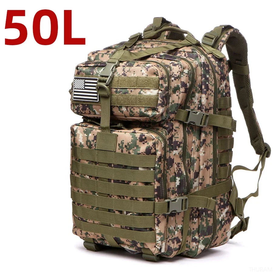 25L-50L Waterproof Tactical Backpack