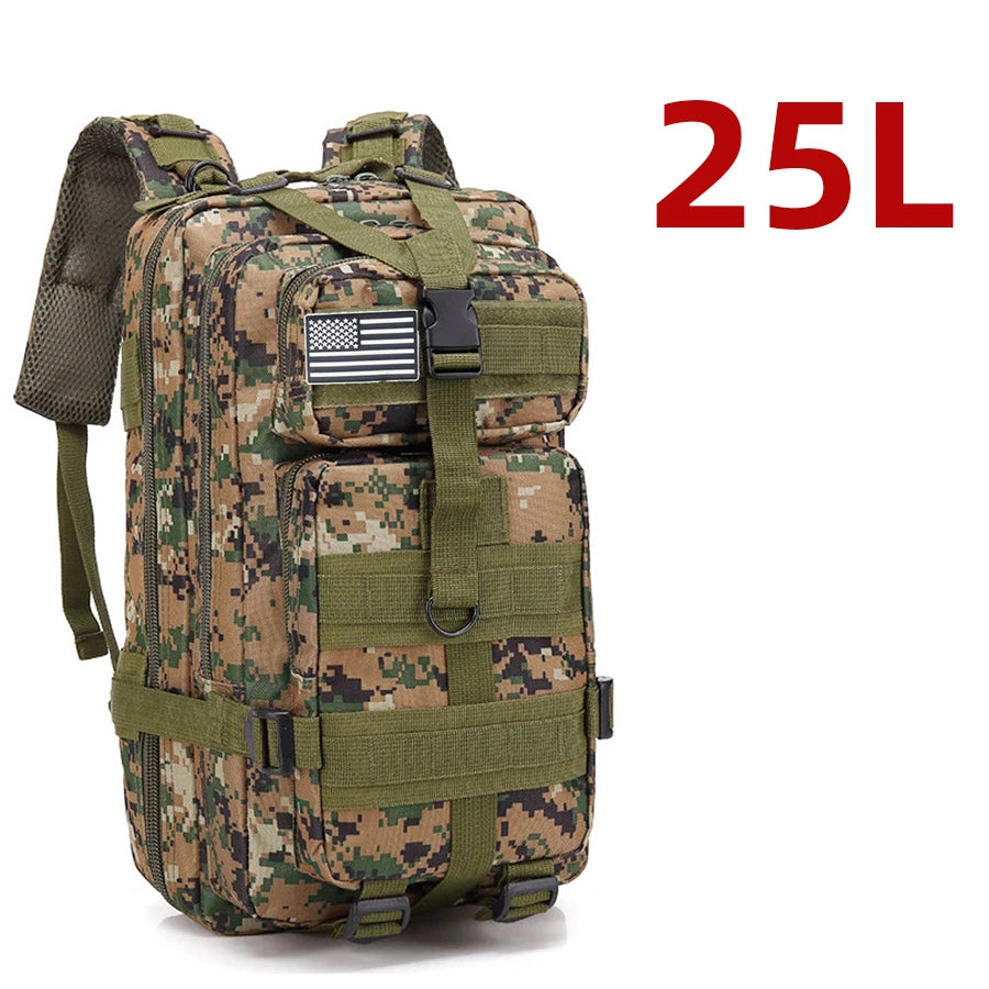 25L-50L Waterproof Tactical Backpack