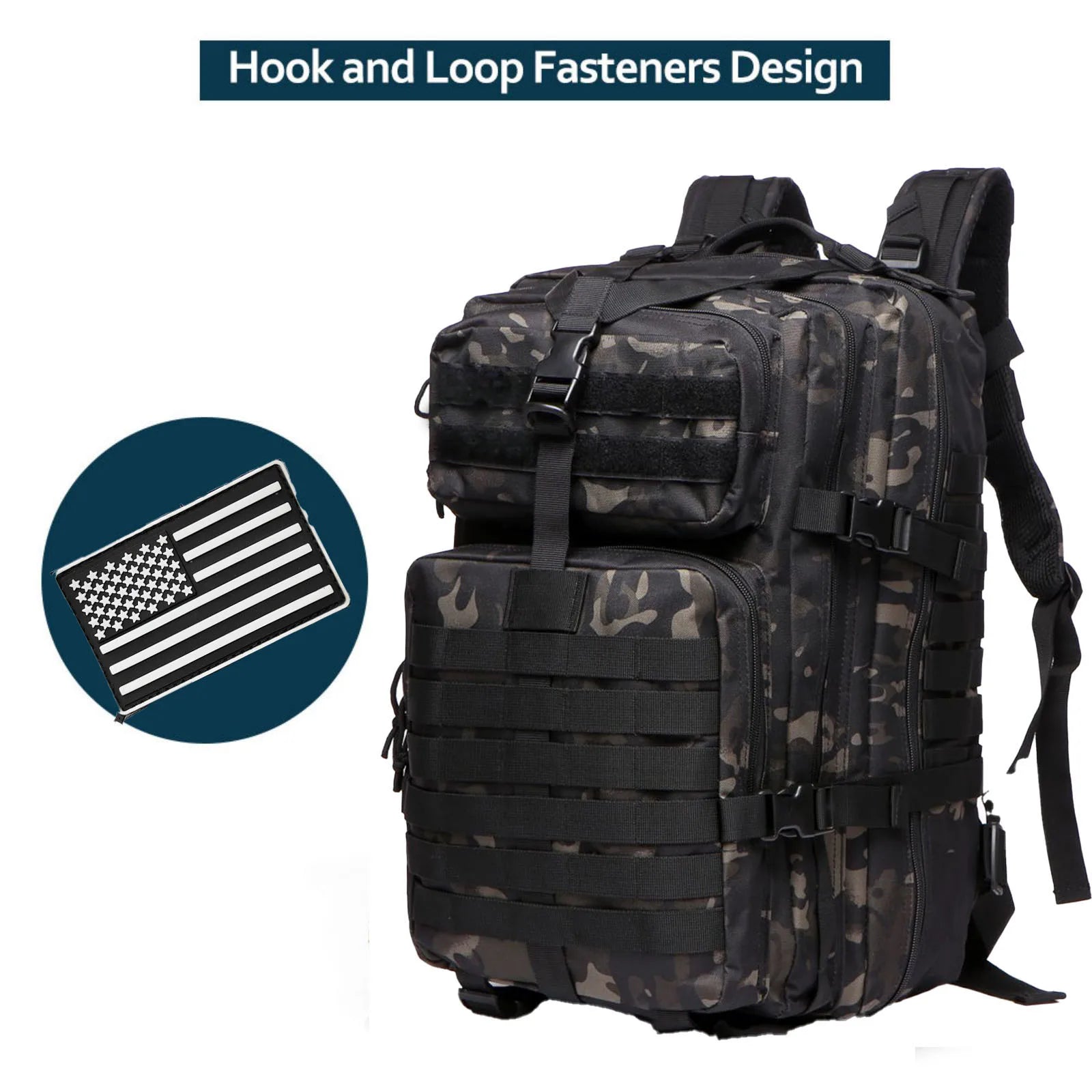 25L-50L Waterproof Tactical Backpack