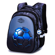 3D Football Kids School Backpack