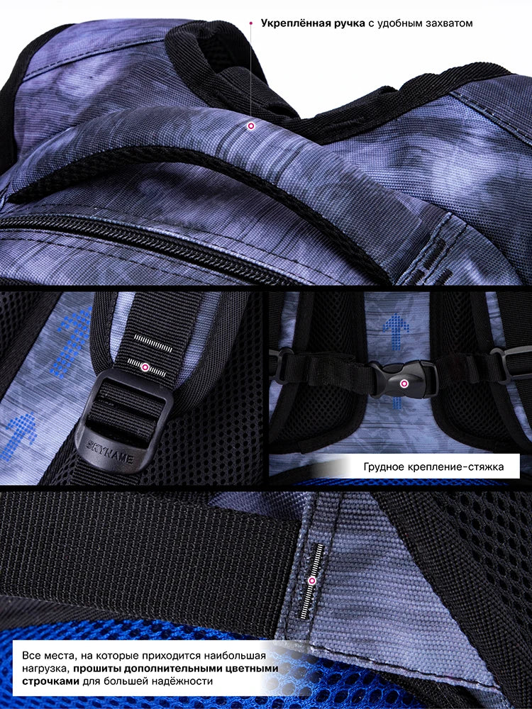 3D Football Kids School Backpack