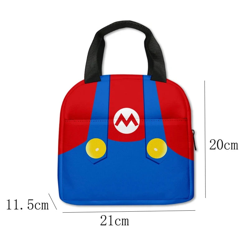 3D Super Mario Bros Kids Lunch Bag