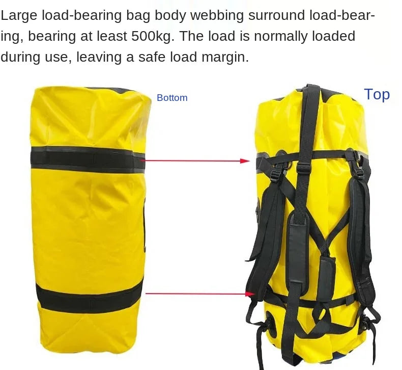 40L-120L Waterproof Motorcycle Tail Duffle Bag