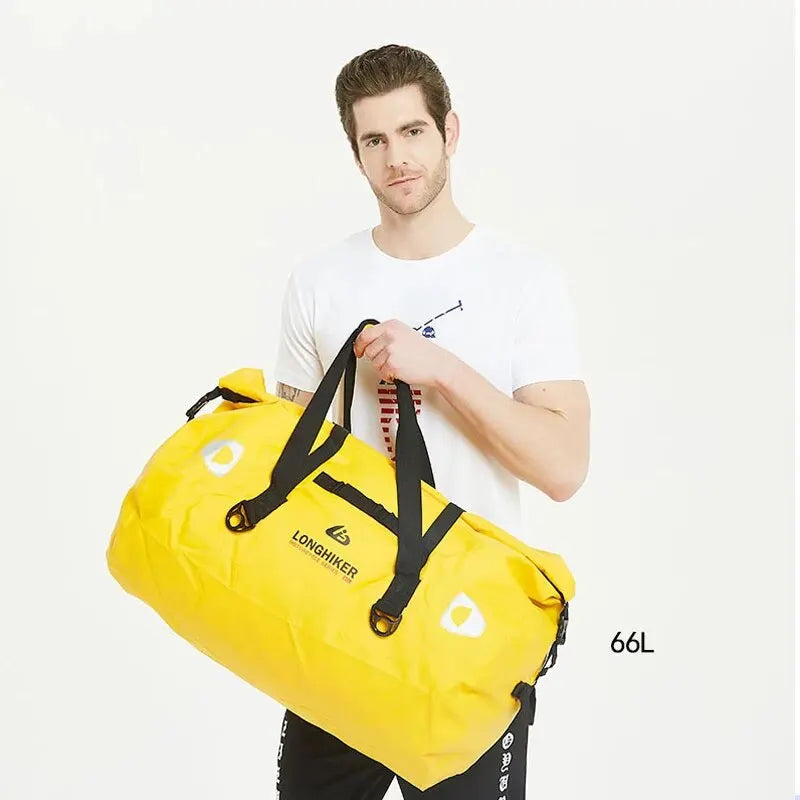 40L-120L Waterproof Motorcycle Tail Duffle Bag