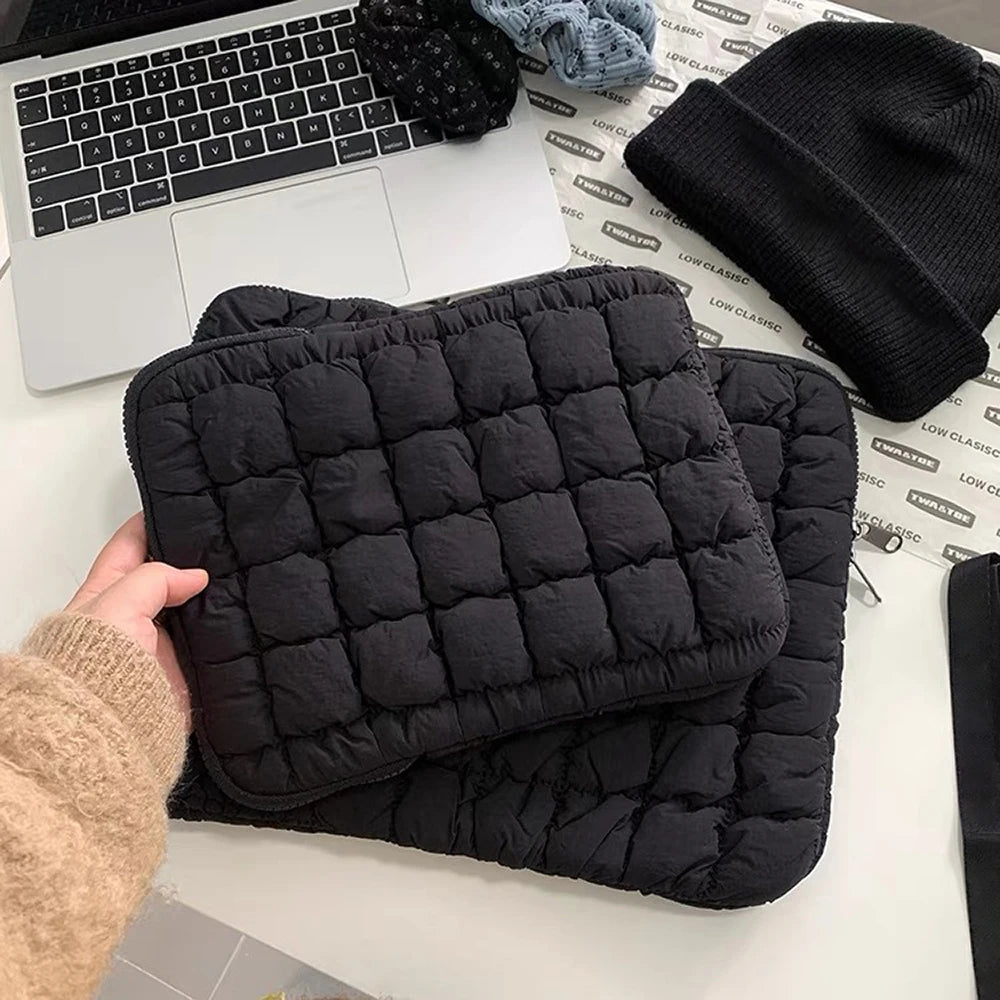 Puffy Laptop Sleeve for MacBook-Cute Notebook Pouch 15–16 Inch