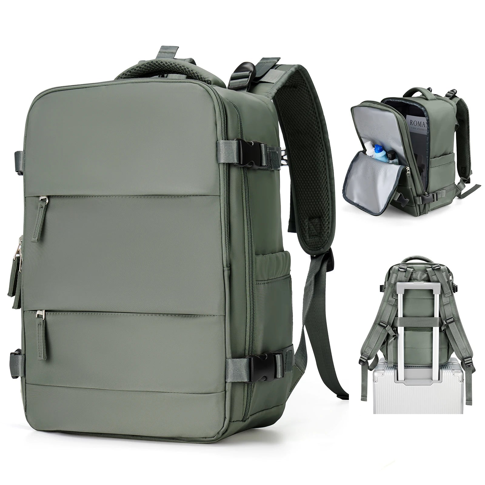Cabin Size Backpack for Flights – Laptop & Leisure Use