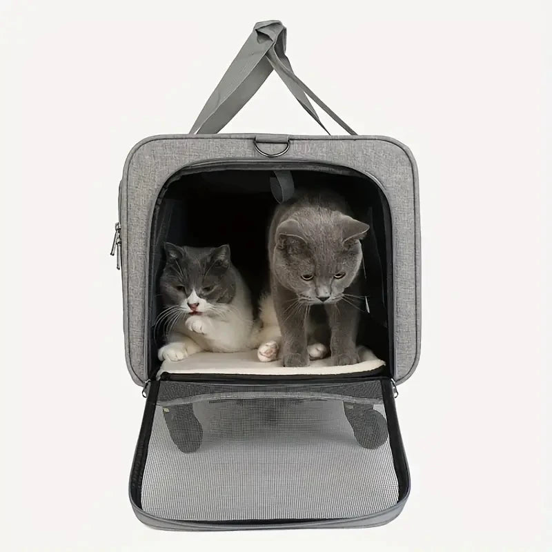 Detachable Pet Carrier Trolley – Extra Large Foldable Travel Bag