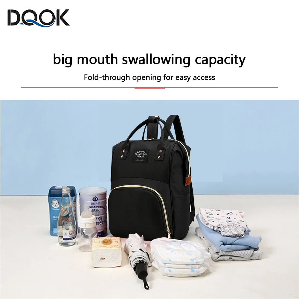 Mummy Diaper Backpack – Waterproof Multifunction Baby Bags