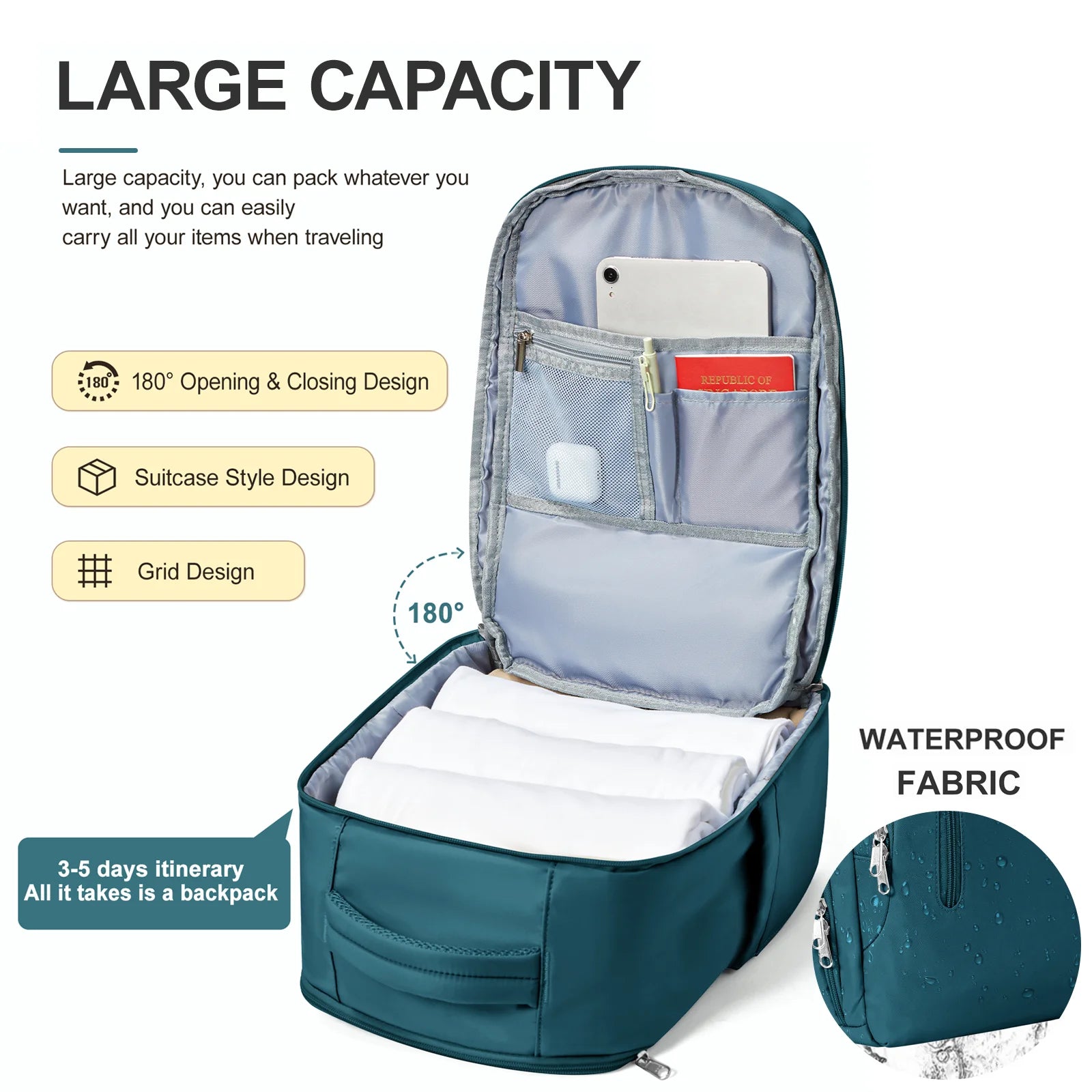 All-in-One Cabin Laptop Backpack