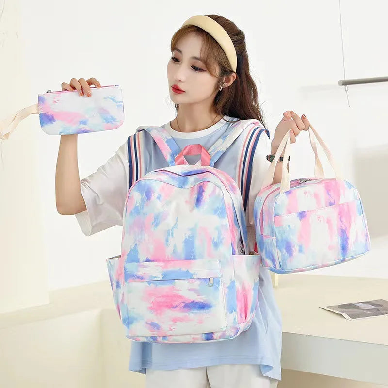 Anime Stitch 3PC Backpack Set