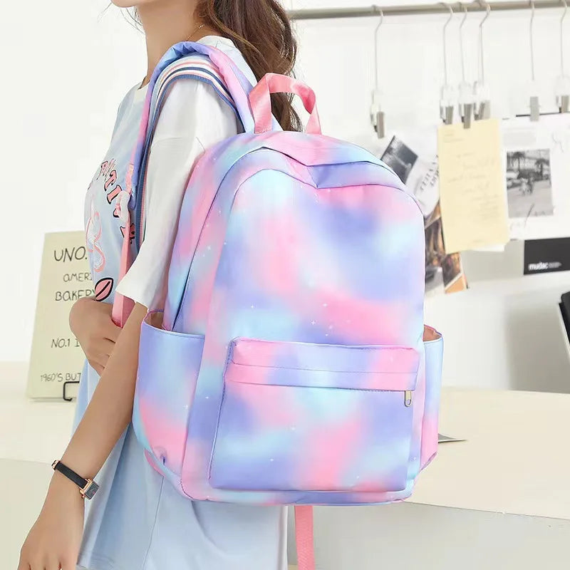 Anime Stitch 3PC Backpack Set