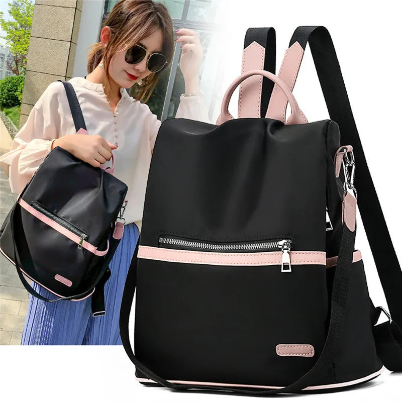 Black Casual Backpack