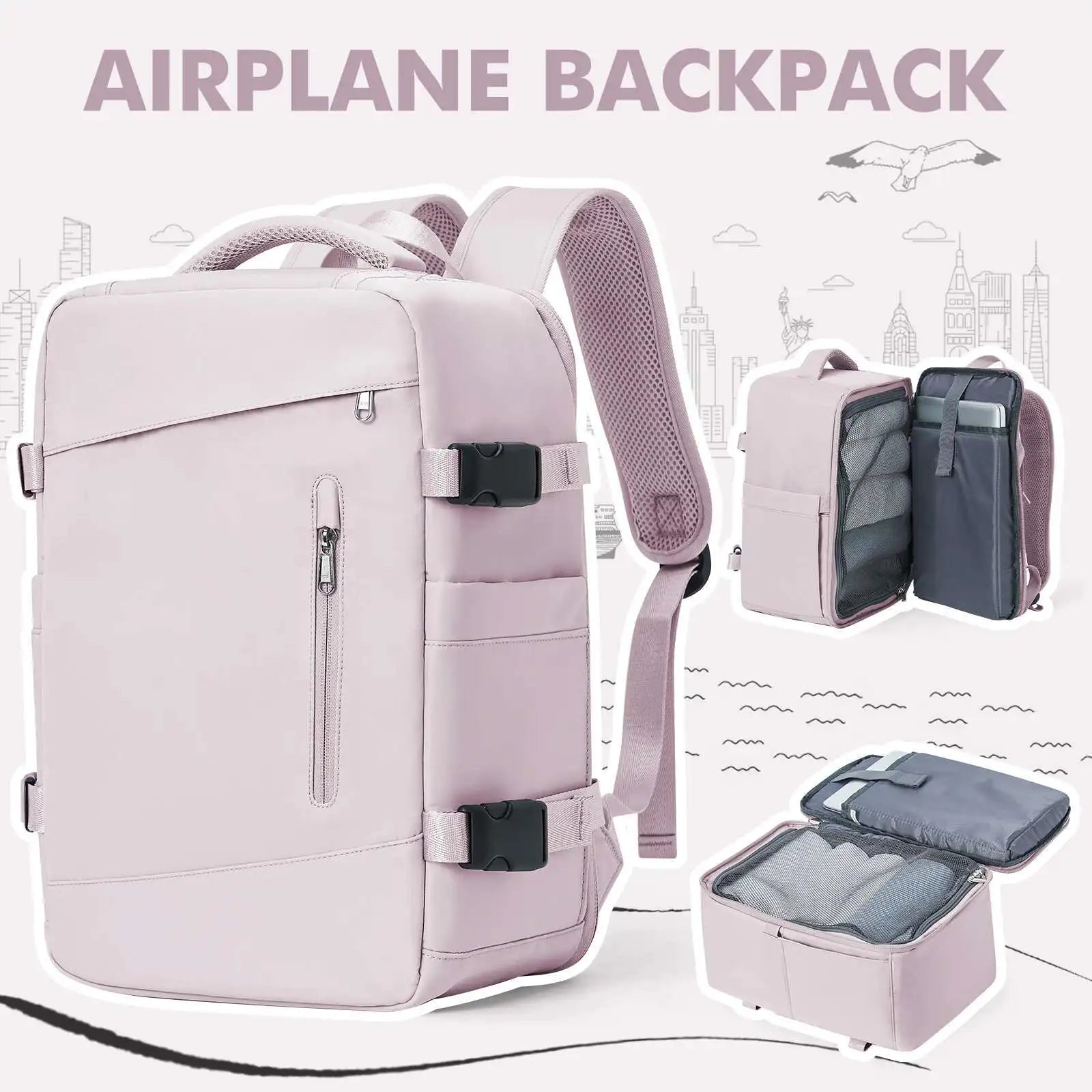 Chic Cabin Travel Backpack