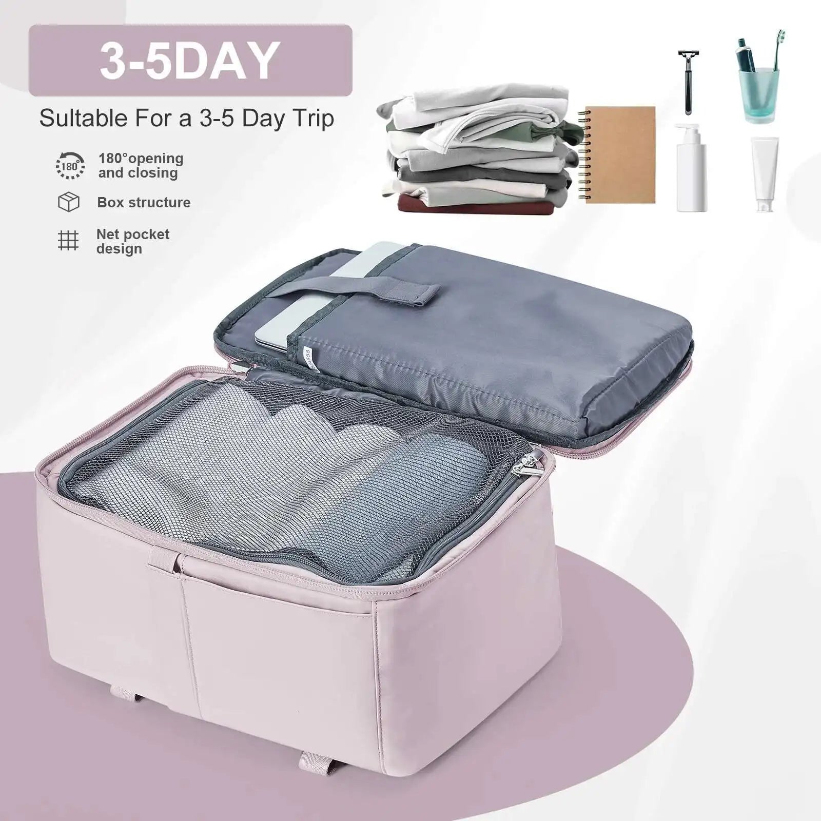 Chic Cabin Travel Backpack