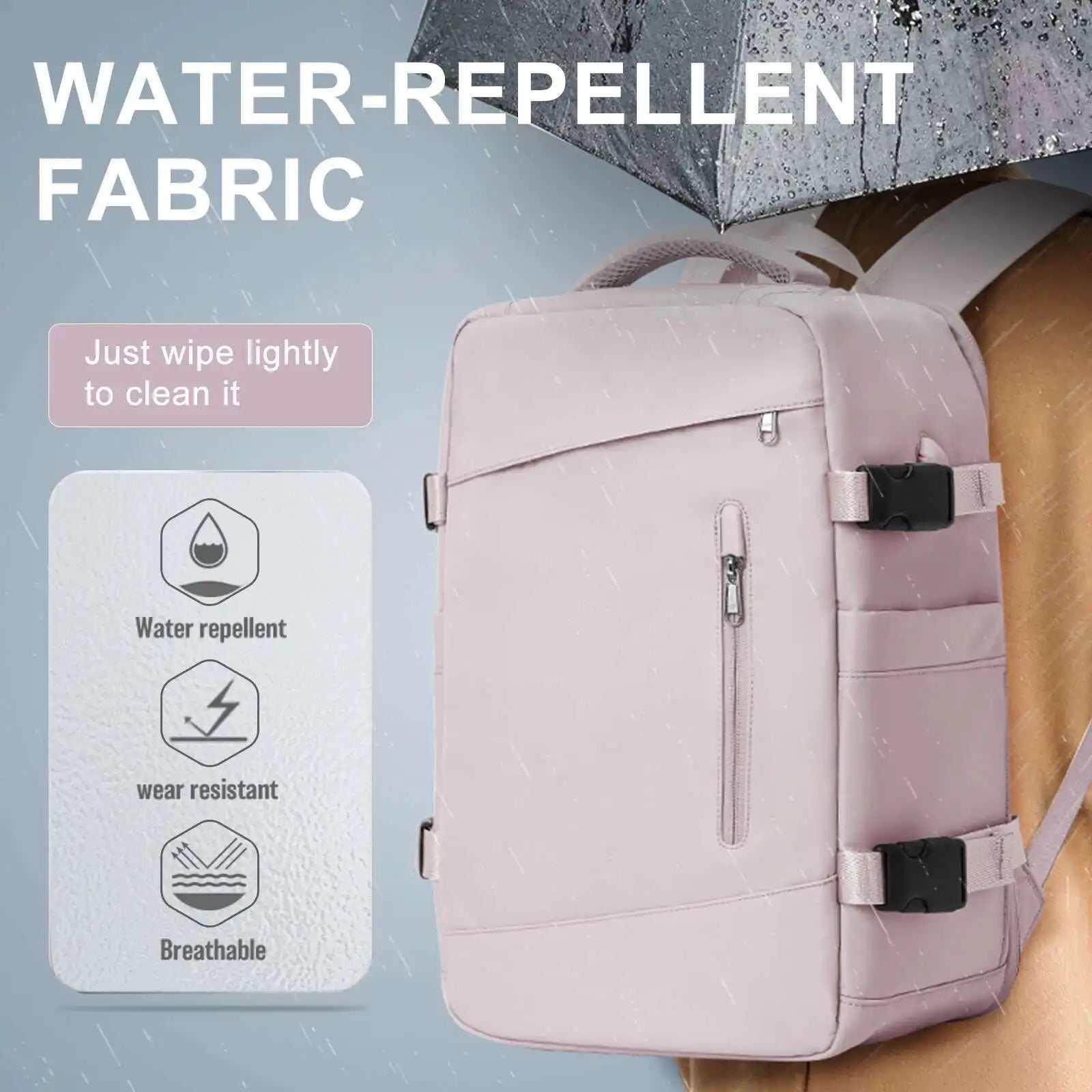 Chic Cabin Travel Backpack