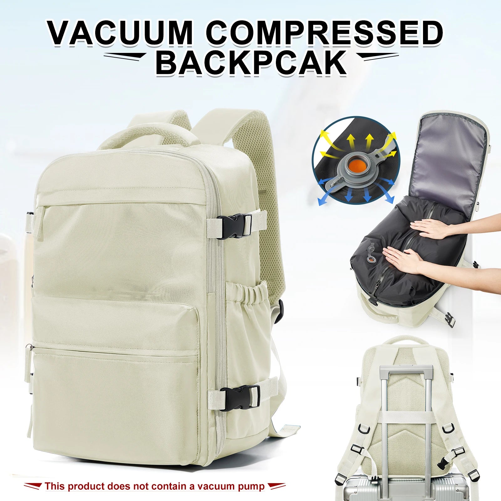 Compact Cabin Compression Backpack