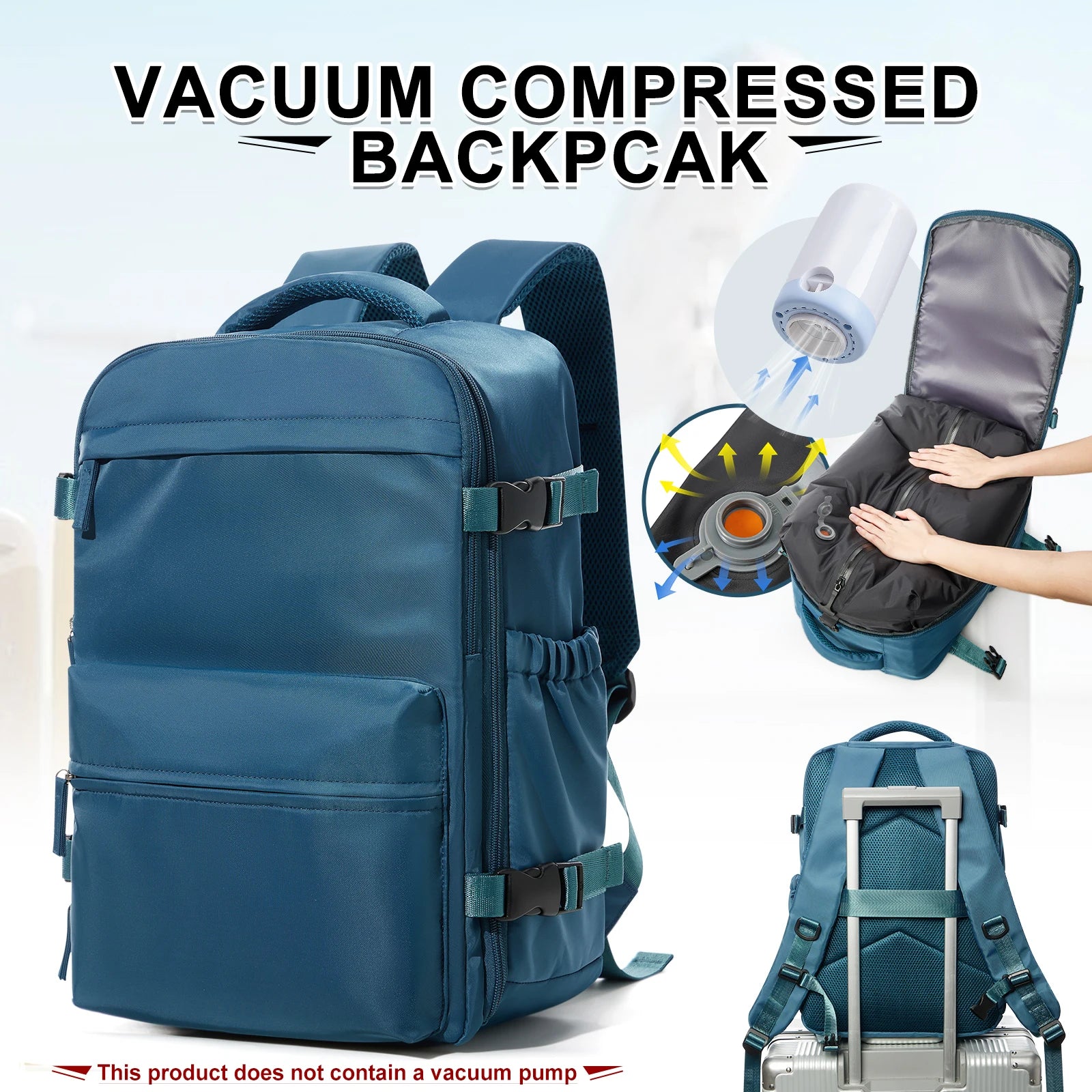 Compact Cabin Compression Backpack