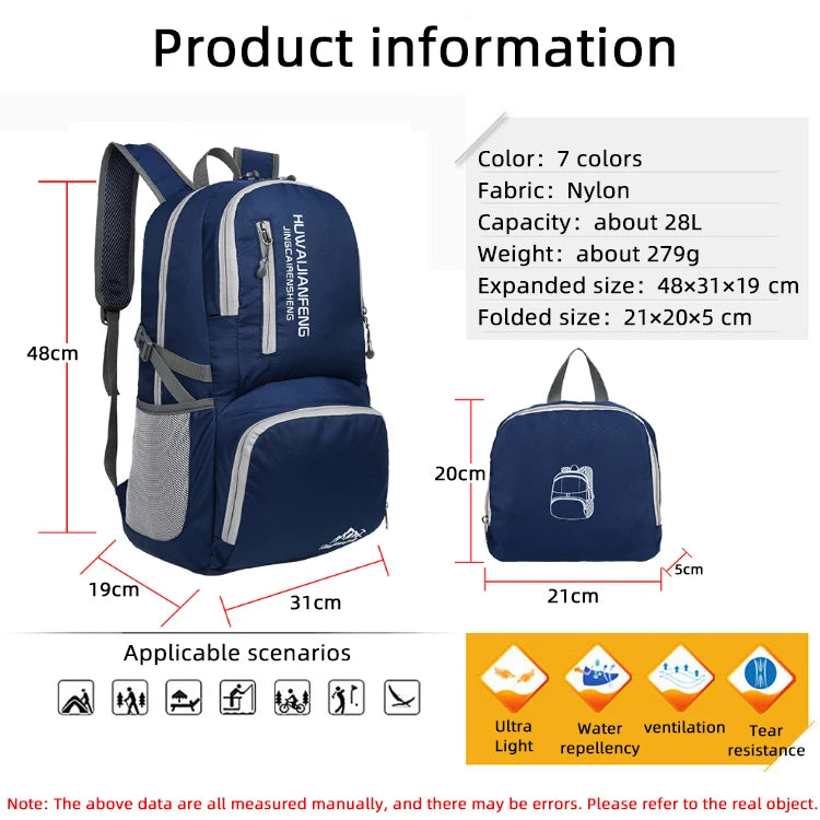 Compact Foldable Backpack