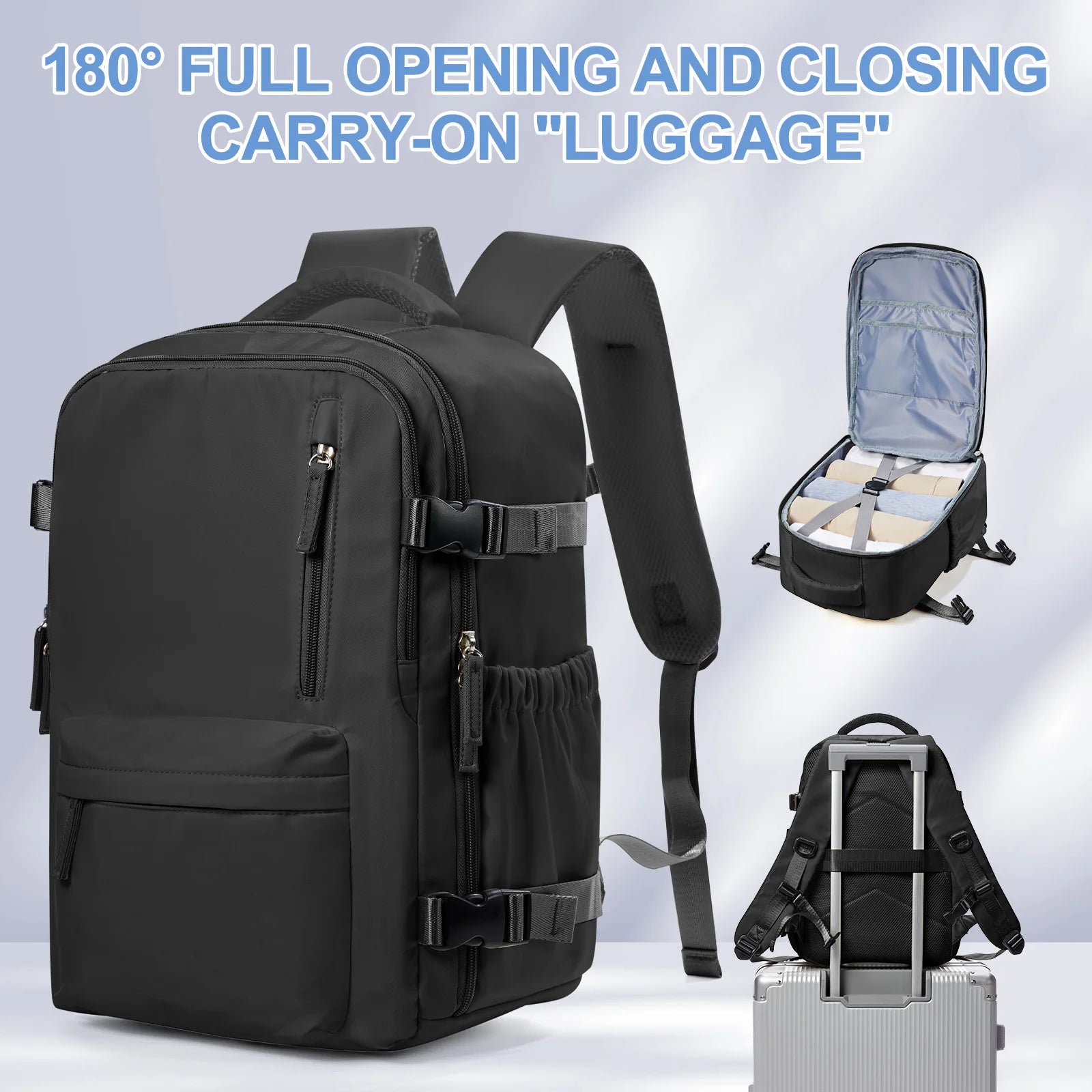 Compact Travel Laptop Backpack