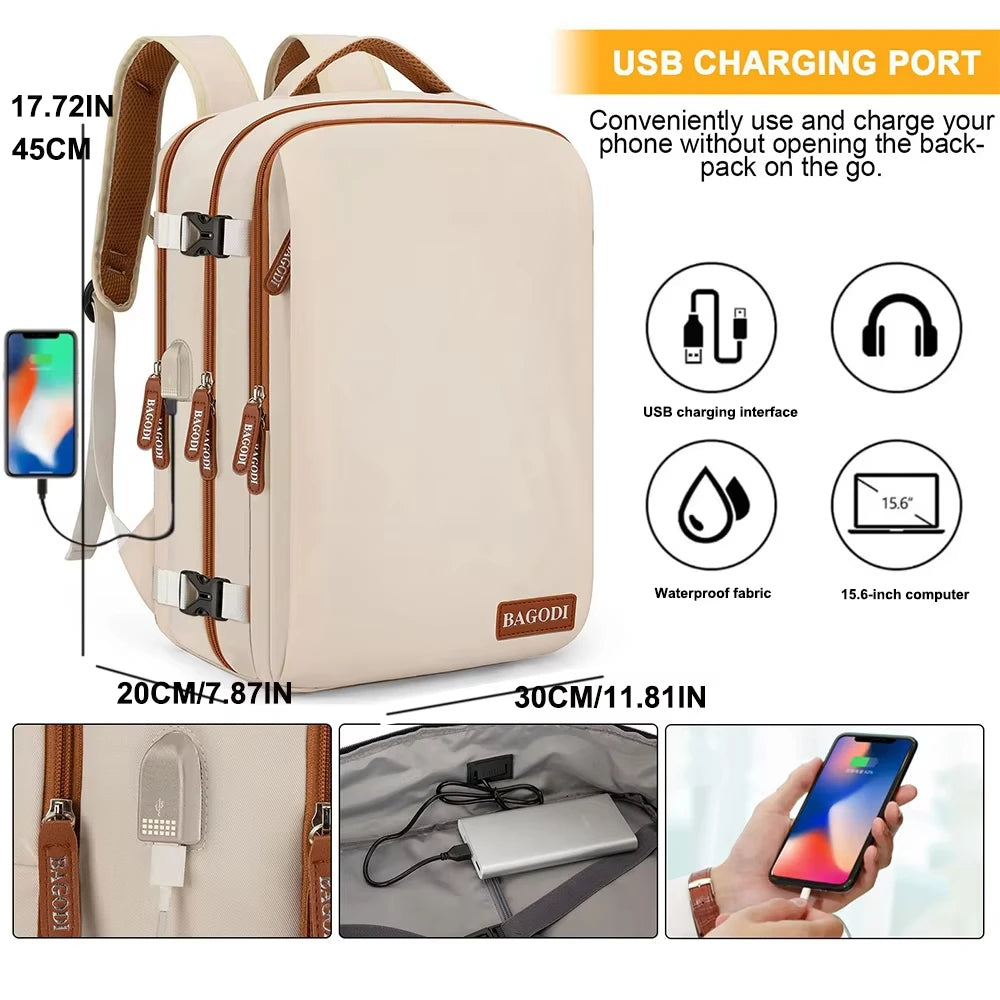 Compact Weekender Travel Backpack