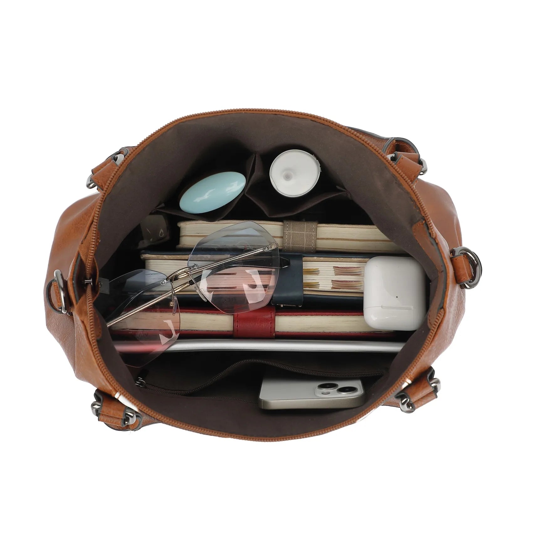 Cow-Print Tote Shoulder Bag