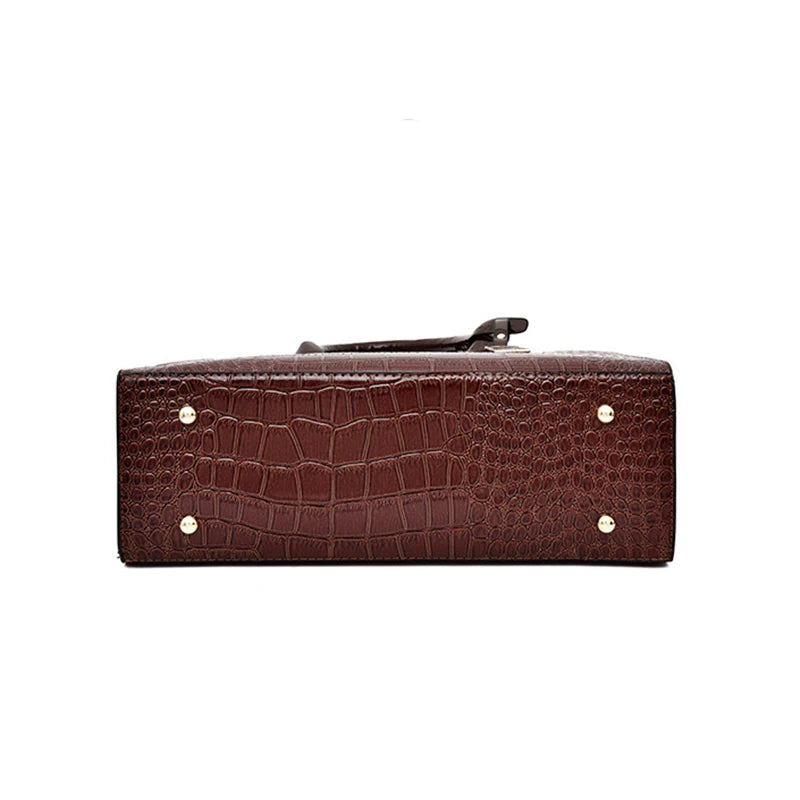 Croc Pattern Handbag